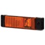 Feu d'encombrement orange LED Avec câble de 500 mm + click in