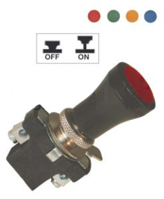Interrupteur à tirette à lentille 6, 12 et 24 Volts - EIT