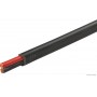 Câble plat 2x1.5mm2 (x50) / fils Noir+ Rouge