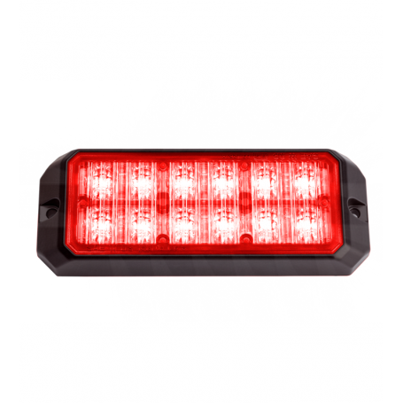 Feu de pénétration rouge 12 LED