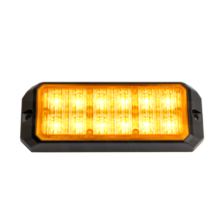 Feu de pénétration orange 12 LED