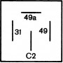 Centrale Clignotante 24V (4P) 2+1x21W+5W / 6x21W