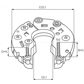 Redresseur Port diode type ARC5040
